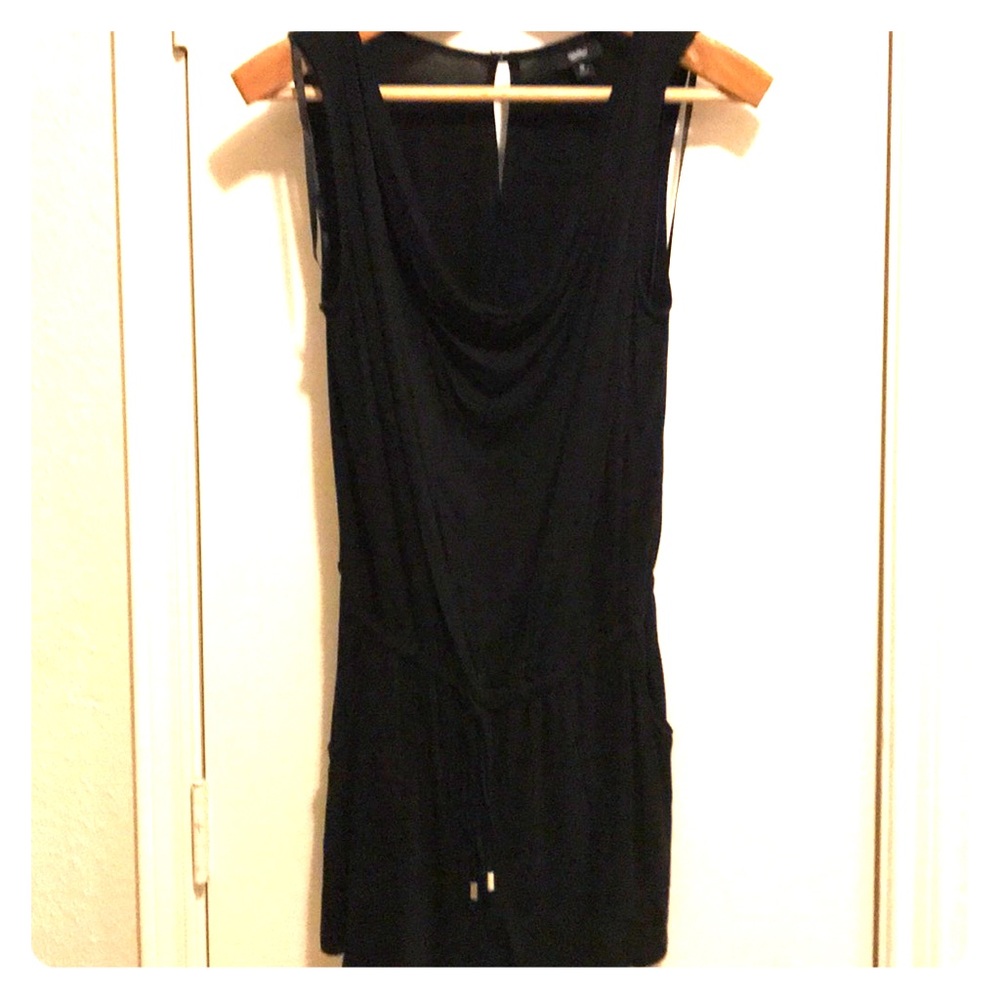 Black romper.